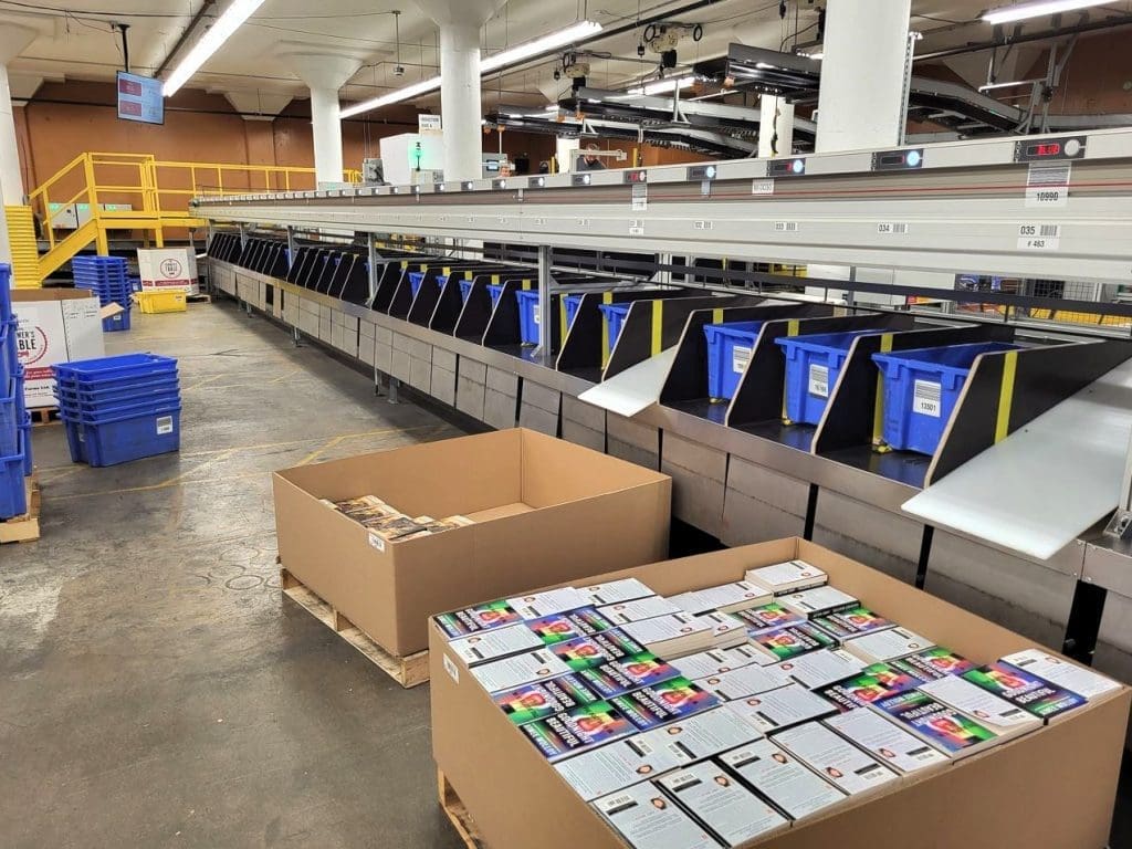 Sorting books