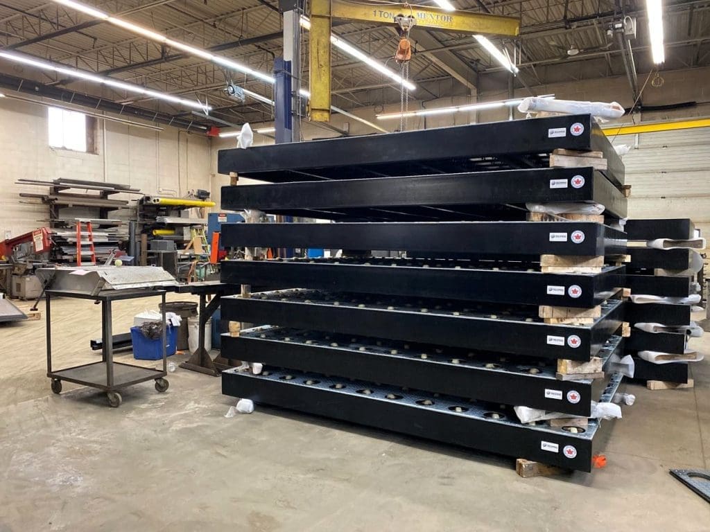Stack of Ontario Made caster decks