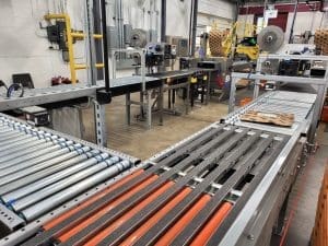 Applying shipping label