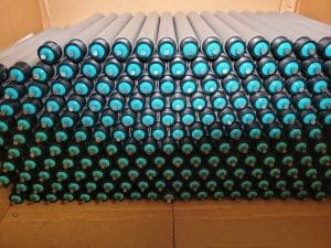 Pallet of rollers