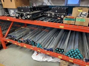 Roller and divert spare parts