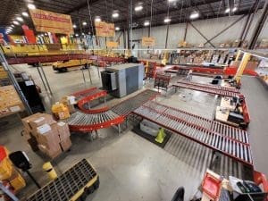 X-ray integrated with conveyor