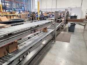 Two lane Mainway MDR conveyor