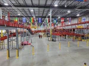 DHL sortation system