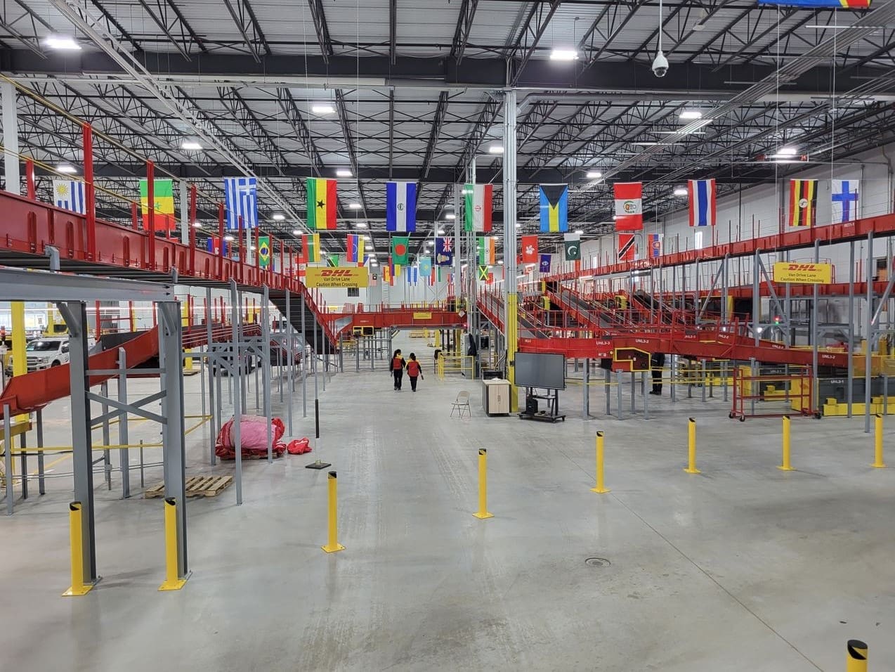 DHL sortation system